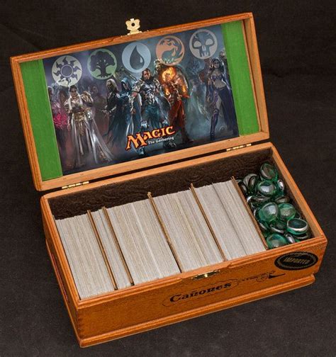 sheet steel megic the gathering deck box|magic player deck boxes.